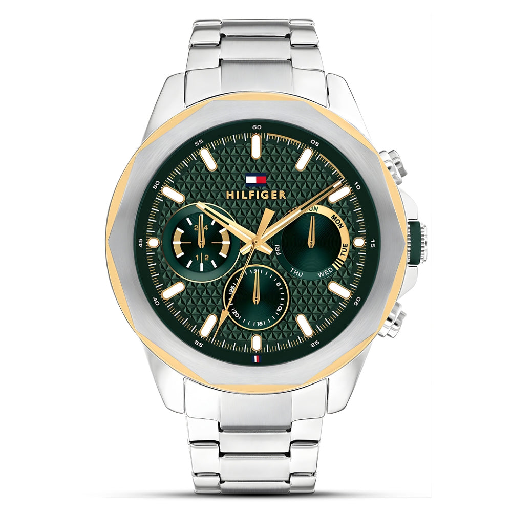 Tommy Hilfiger Green Round Dial Men's Watch TH1710651