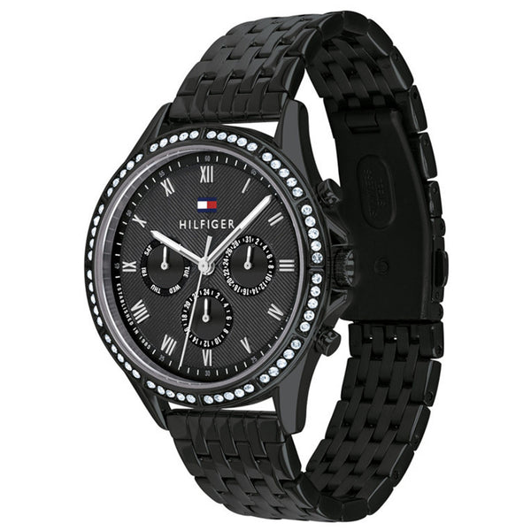 Tommy Hilfiger Dames Horloge Black Dial Ladies Watch| TH1782144