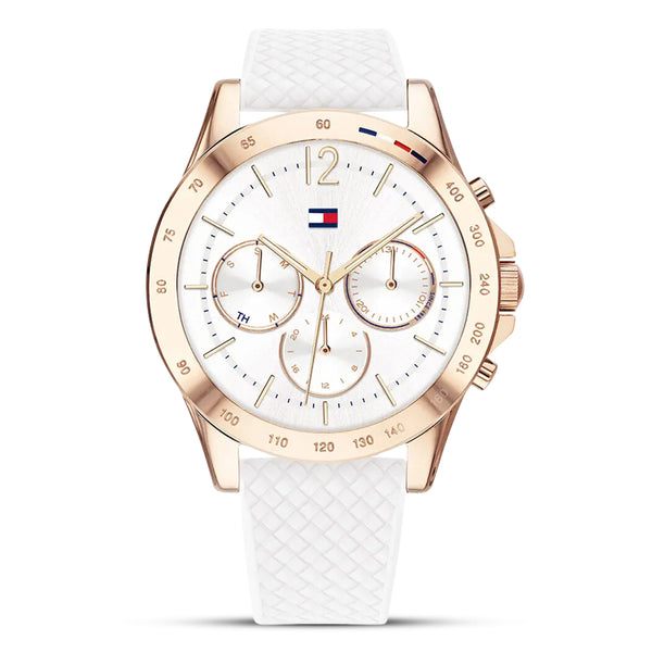 Tommy Hilfiger Haven White Strap Women's Watch| TH1782199