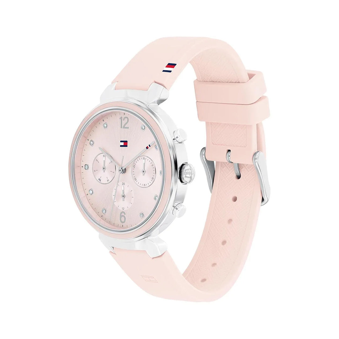 Tommy Hilfiger Ivy Multifunction Pink Dial Ladies Watch | TH1782343