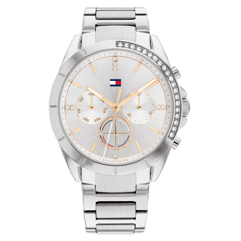 Tommy Hilfiger Horloge Silver Dial Women's Watch TH1782384