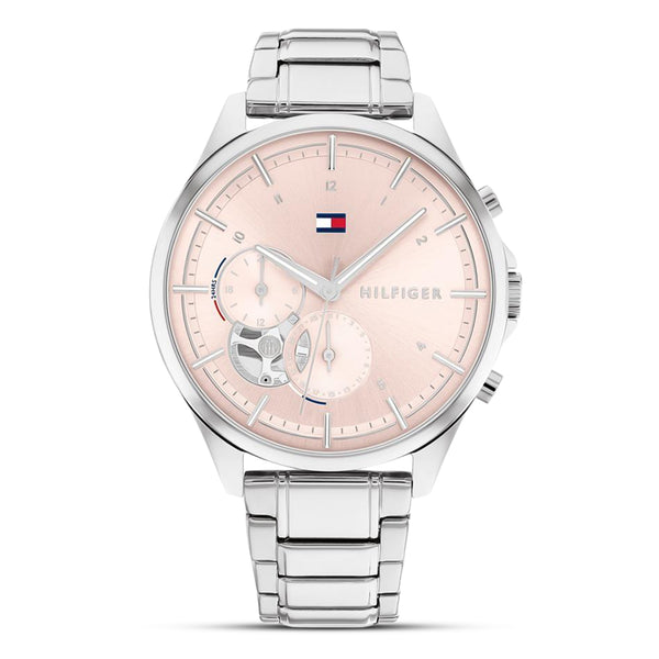 Tommy Hilfiger Quinn Automatic Pink Dial Ladies Watch | TH1782414