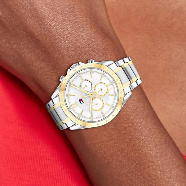 Tommy Hilfiger Multifunction Silver Dial Ladies Watch | TH1782555