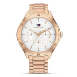Tommy Hilfiger Lexi Rose Gold Silver Dial Ladies Watch | TH1782682