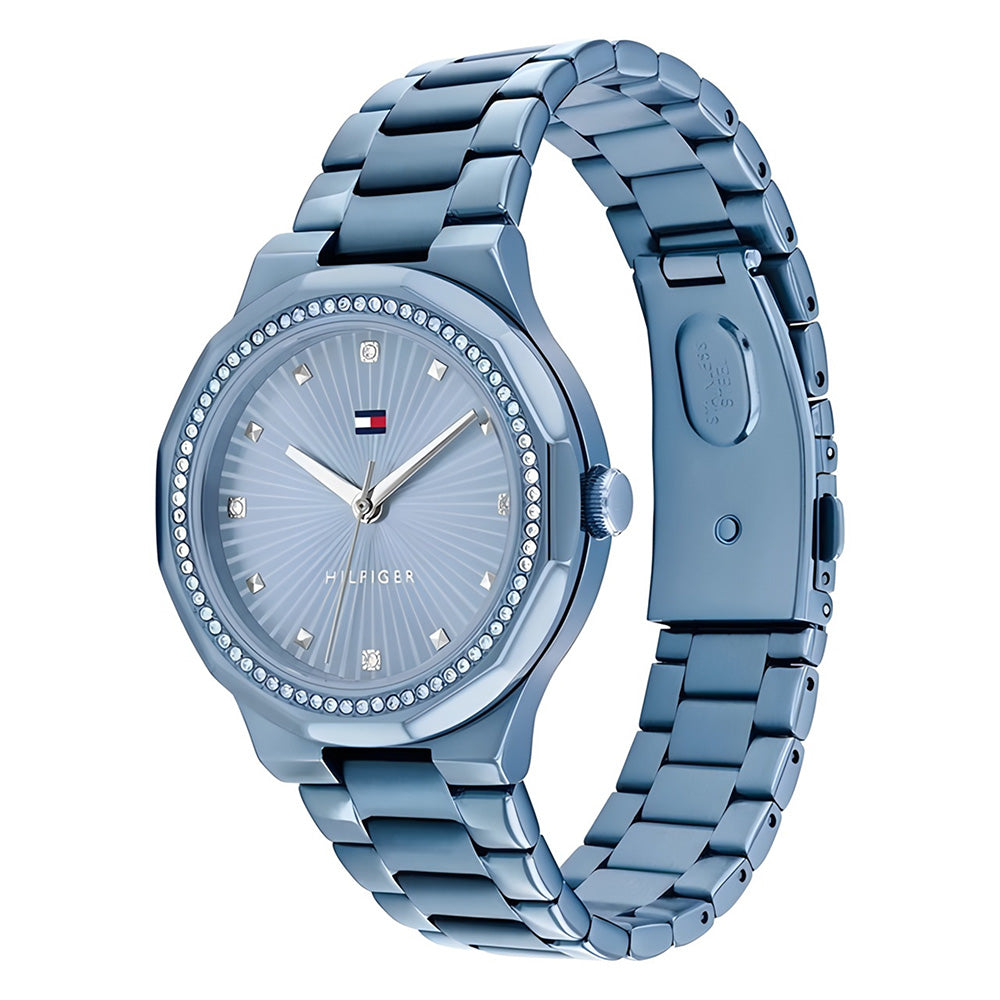 TOMMY HILFIGER ANALOG BLUE DIAL WOMEN'S WATCH| TH1782724