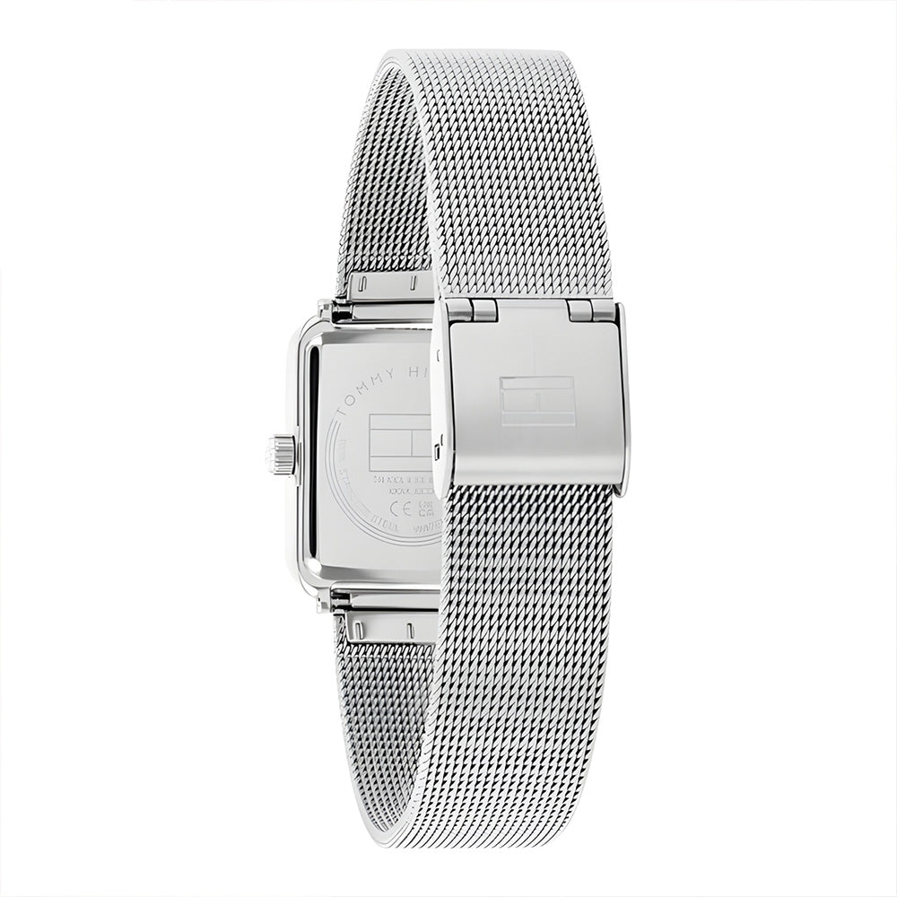 TOMMY HILFIGER RECTANGLE BLUE DIAL WOMEN'S WATCH | TH1782789