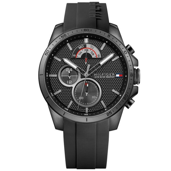 Tommy Hilfiger Quartz Multifunction Black Dial Men's Watch| TH1791352