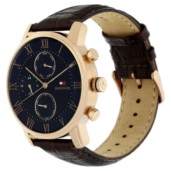 Tommy Hilfiger Quartz Multifunction Blue Dial Men's Watch| TH1791399