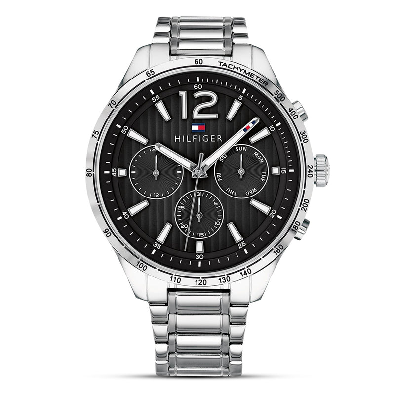 Tommy Hilfiger Gavin Tachymeter Black Dial Men's Watch | TH1791469