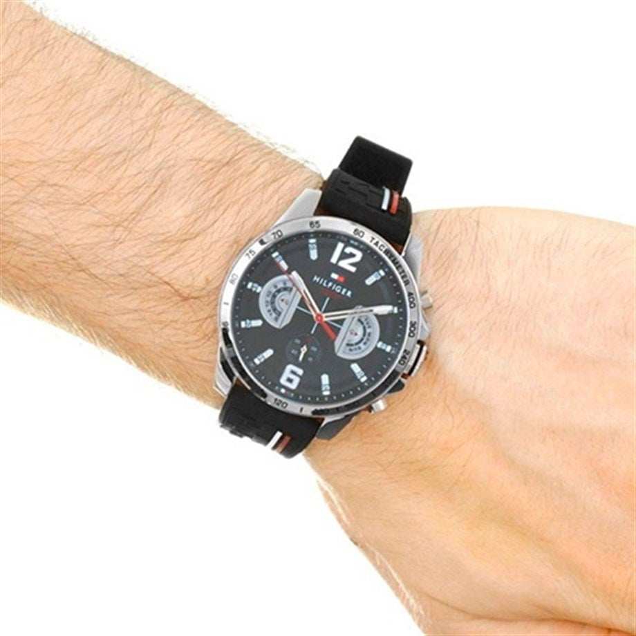 Tommy Hilfiger Analog Black Dial Men's Watch TH1791473