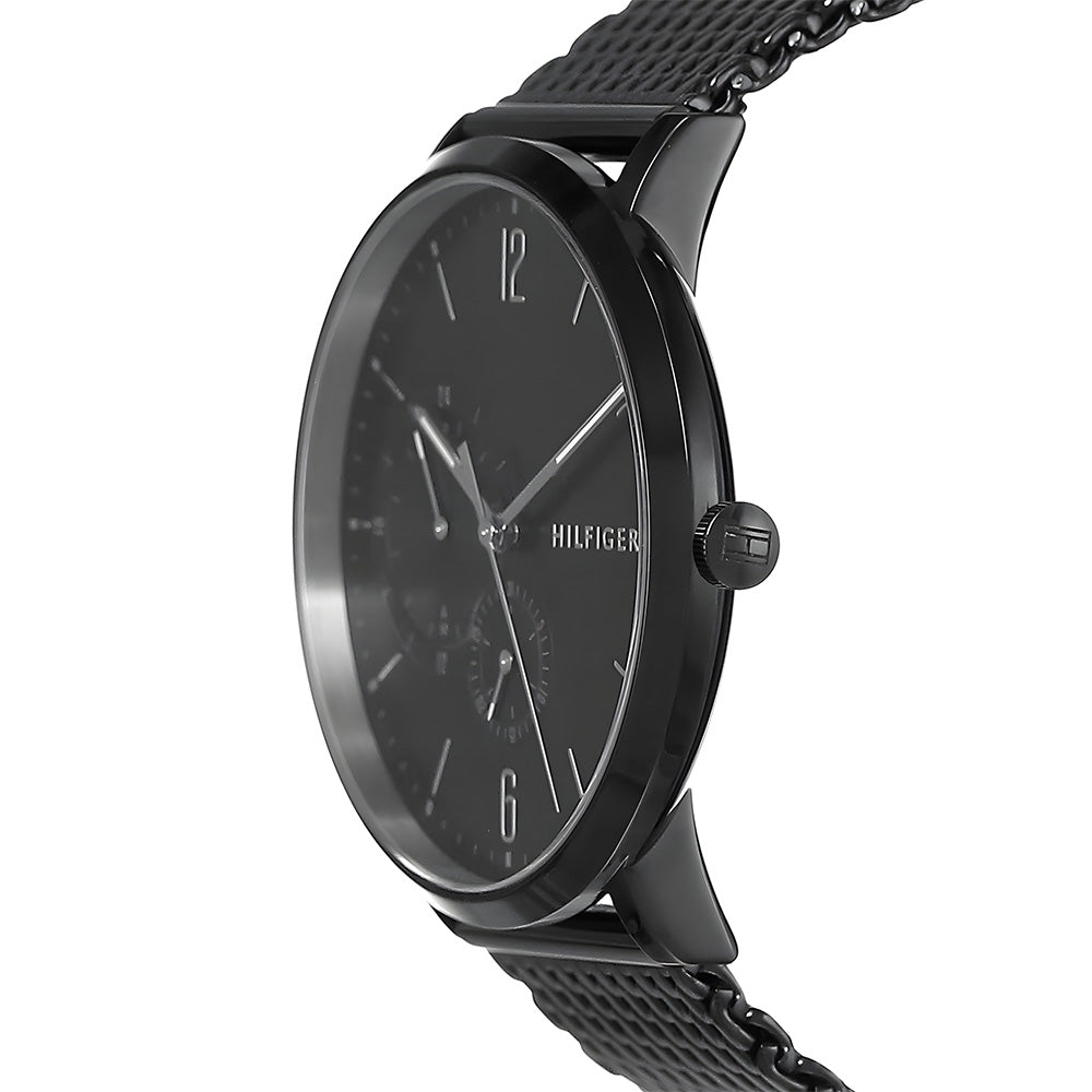 TOMMY HILFIGER ANALOG BLACK DIAL MEN'S WATCH TH1791507