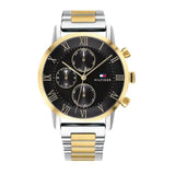 Tommy Hilfiger Brandfield Two-Tone Black Dial Watch TH1791539