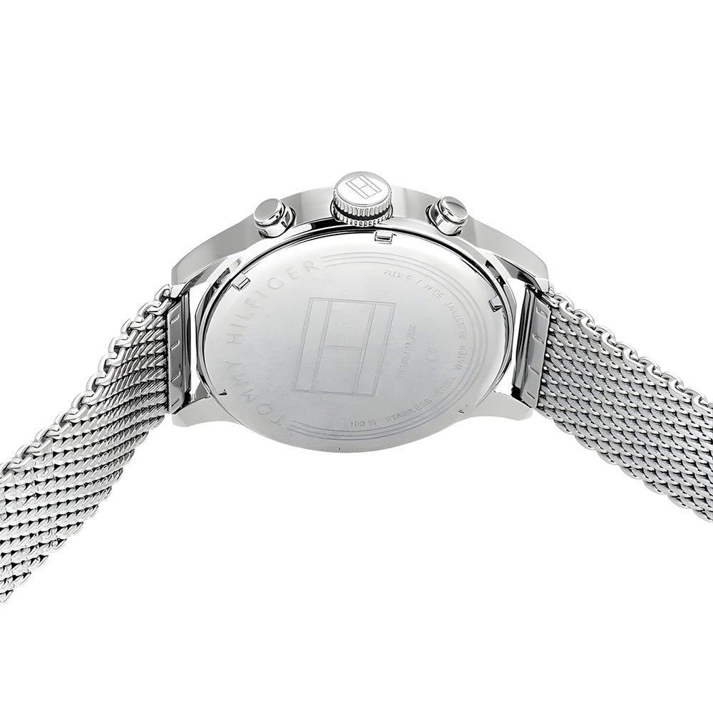 TOMMY HILFIGER "DAMON" BLUE DIAL MESH STRAP MEN'S WATCH TH1791596