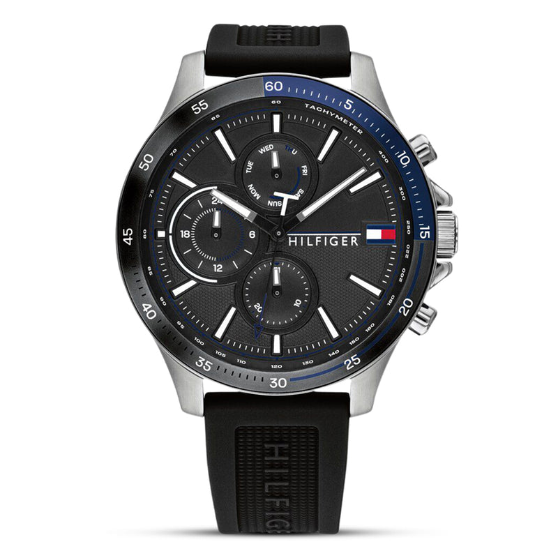 Tommy Hilfiger Quartz Multifunction Black Dial Men's Watch | TH1791724