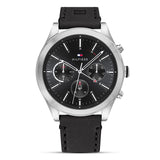 Tommy Hilfiger Ashton Multifunction Black Dial Men's Watch |  TH1791740