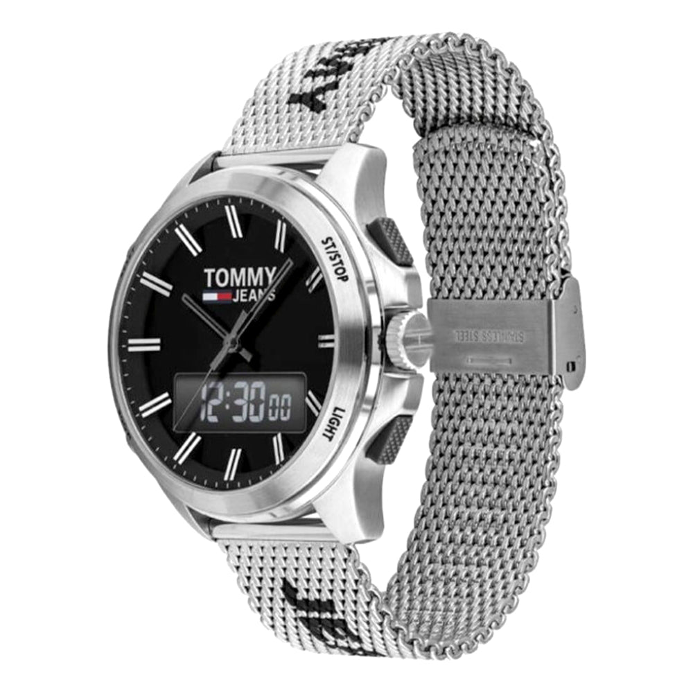 Tommy Hilfiger Jeans Black Dial Men's Watch | TH1791765