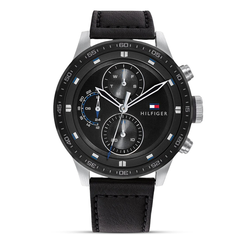 Tommy Hilfiger Trent Multifunction Black Dial Men's Watch | TH1791810