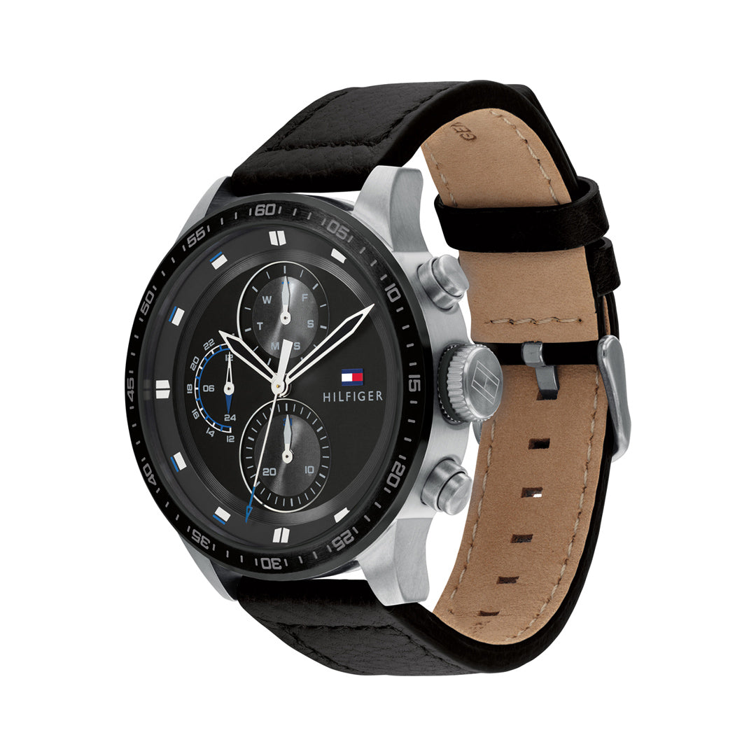 Tommy Hilfiger Trent Multifunction Black Dial Men's Watch | TH1791810