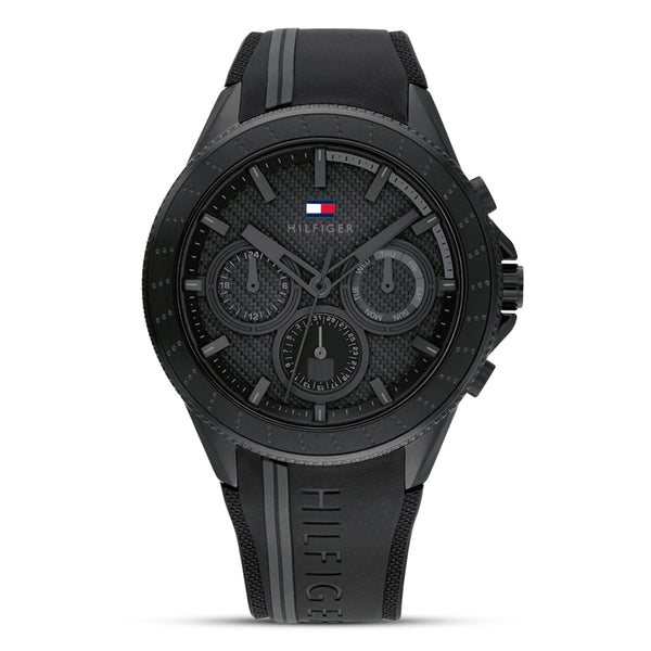 Tommy Hilfiger Aiden Multifunction Black Dial Men's Watch | TH1791861