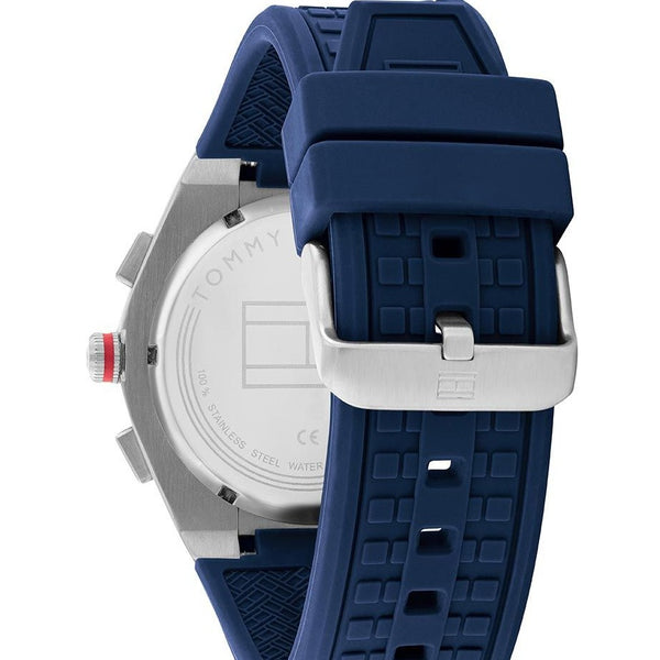 Tommy Hilfiger Conor Blue Silicon Strap Men's Watch| TH1791899
