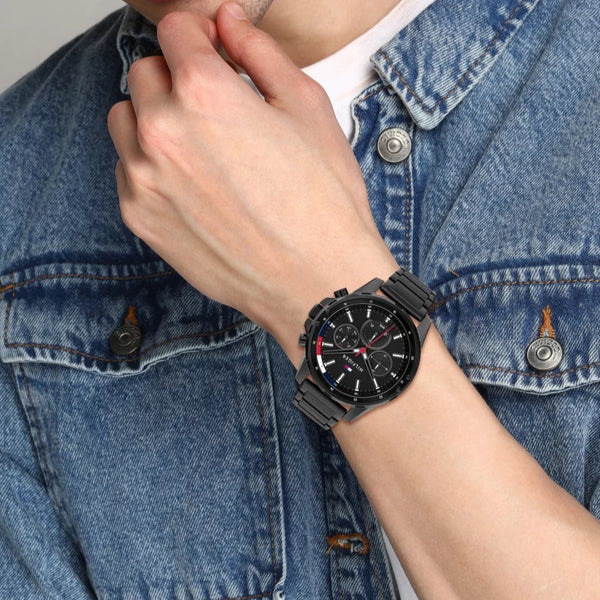 Tommy Hilfiger Mason Analog Black Dial Men's Watch TH1791935
