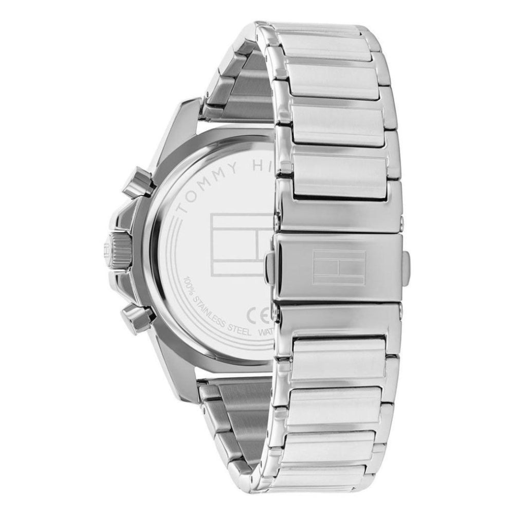 TOMMY HILFIGER QUARTZ SPORTY BLACK DIAL MEN'S WATCH | TH1791936