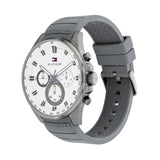 Tommy Hilfiger Max Multifunction Grey Silicone Strap Watch | TH1791972