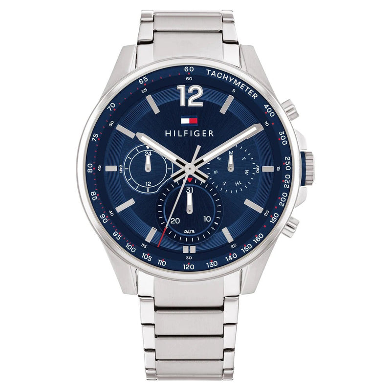 Tommy Hilfiger Horloge Heren Blue Dial Stainless Steel Watch | TH1791973