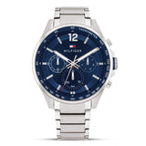 Tommy Hilfiger Horloge Heren Blue Dial Stainless Steel Watch | TH1791973