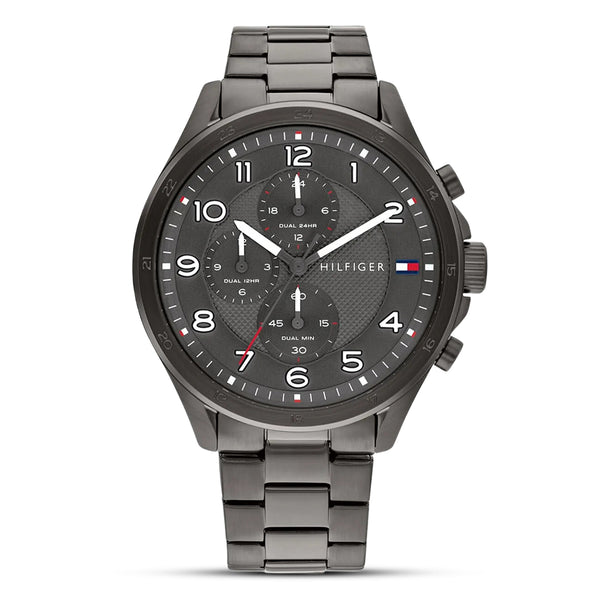 Tommy Hilfiger Axel Grey Dial Stainless Steel Watch | TH1792008