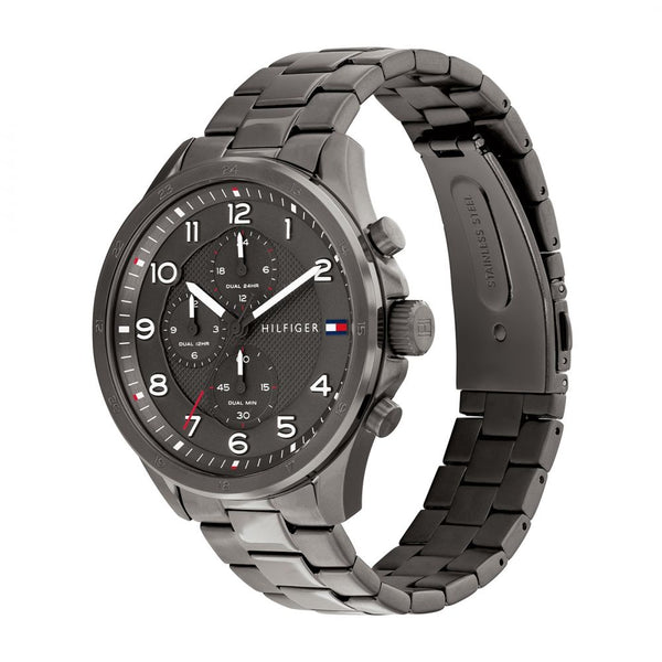 Tommy Hilfiger Axel Grey Dial Stainless Steel Watch | TH1792008