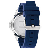 Tommy Hilfiger Logan Blue Dial Silicone Strap Watch | TH1792009