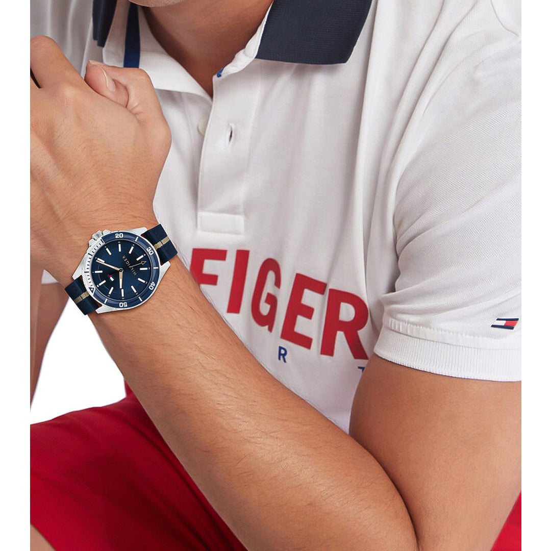 Tommy Hilfiger Logan Navy Blue Dial Men's Watch | TH1792011