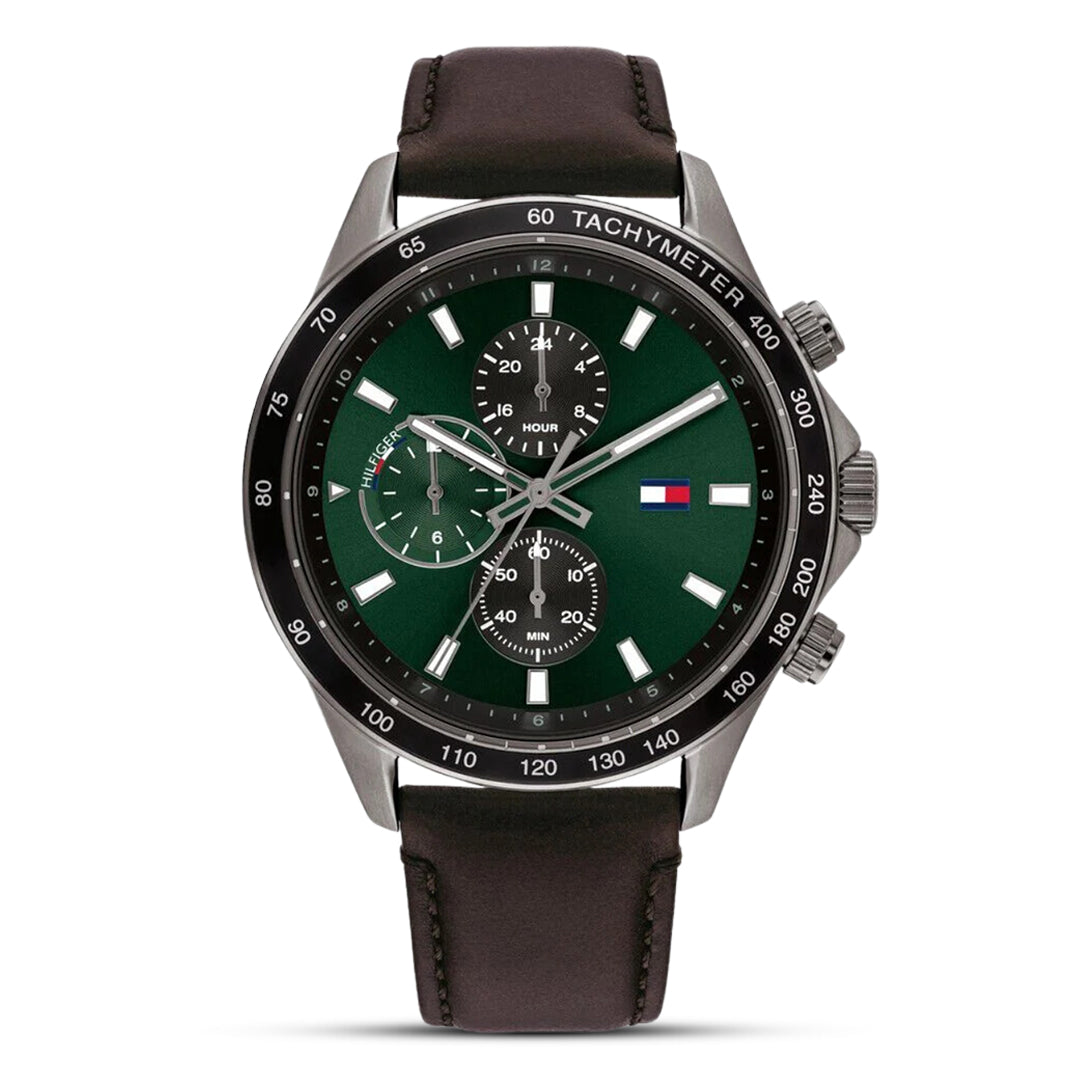 Tommy Hilfiger Analog Green Dial Men's Watch TH1792017
