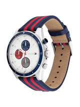 Tommy Hilfiger Parker White Dial Nylon Strap Watch| TH1792035