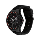 Tommy Hilfiger Justin Black Dial Silicone Band Men's Watch | TH1792056