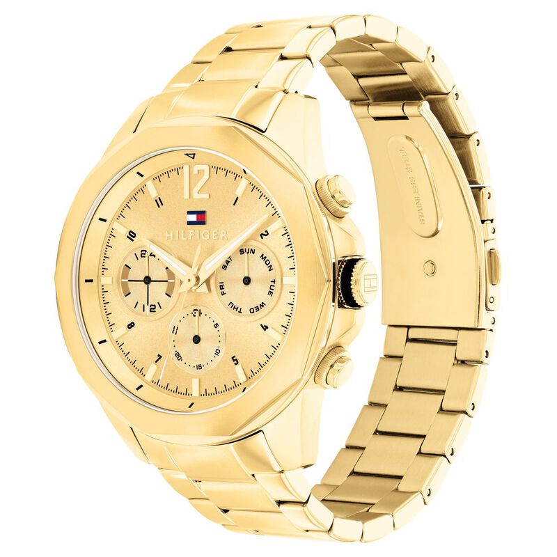 Tommy Hilfiger Lars Gold Tone Stainless Steel Watch | TH1792060