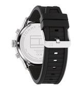 Tommy Hilfiger Black Silicone Sports Men's Watch| TH1792074