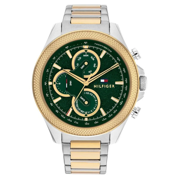 Tommy Hilfiger Clark Multifunction Green Dial Watch | TH1792079