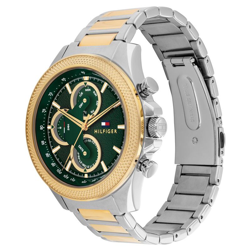 Tommy Hilfiger Clark Multifunction Green Dial Watch | TH1792079