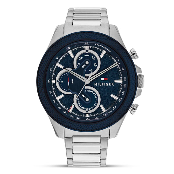 Tommy Hilfiger Clark Multifunction Blue Dial Watch | TH1792080