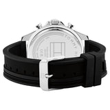 Tommy Hilfiger Clark Multifunction Black Silicone Strap Watch | TH1792082