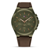 Tommy Hilfiger Dexter Multifunction Green Dial Men's Watch | TH1792085