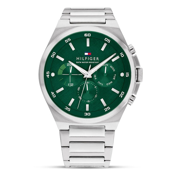 Tommy Hilfiger Dexter Multifunction Green Dial Men's Watch | TH1792088