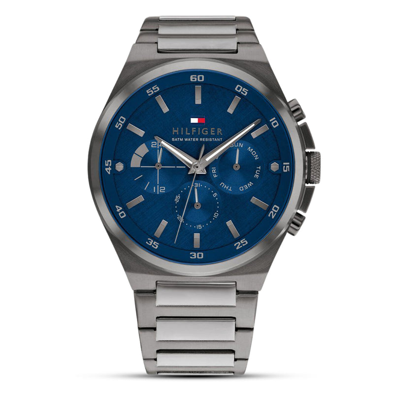 TOMMY HILFIGER QUARTZ MULTIFUNCTION BLUE MEN'S WATCH | TH1792089