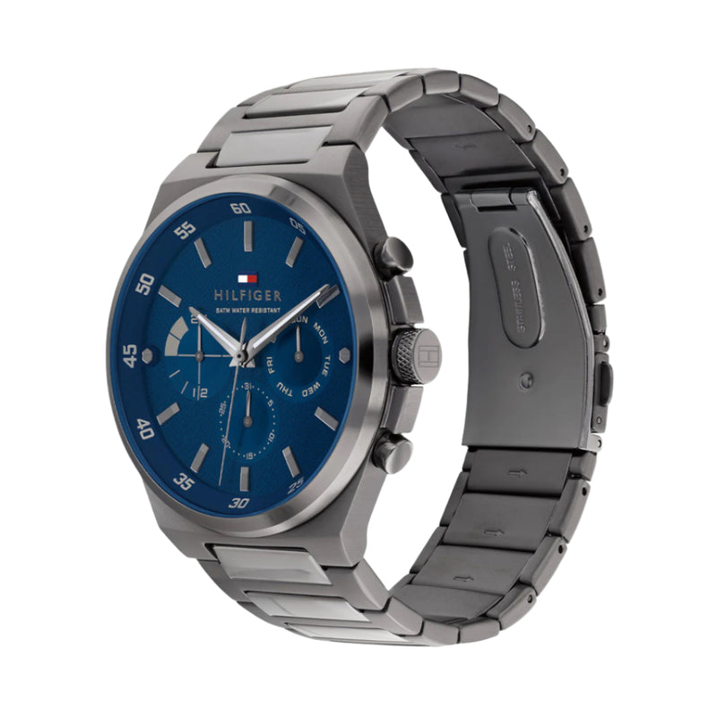 TOMMY HILFIGER QUARTZ MULTIFUNCTION BLUE MEN'S WATCH | TH1792089