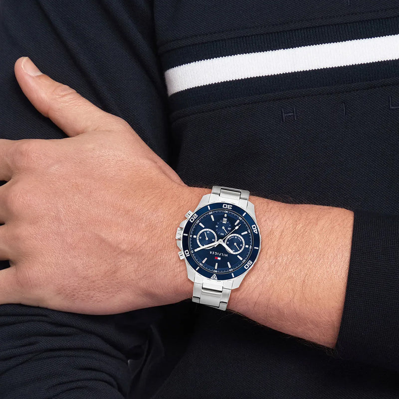 Tommy Hilfiger Jordan Multifunction Blue Dial Men's Watch | TH1792094