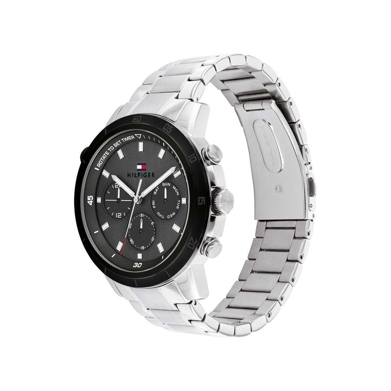 Tommy Hilfiger Troy Multifunction Grey Dial Men's Watch | TH1792106