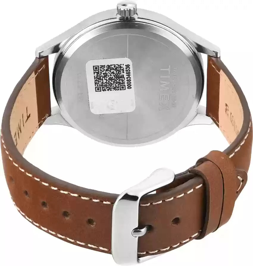 Timex Multifunction Blue Dial Brown Strap Men's Watch| TWEG184SMU18
