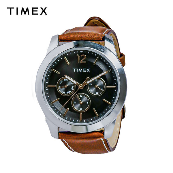 Timex Alexander Multifunction Brown Strap Men's Watch| TWTG70SMU04